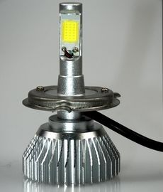 Small Size Led Car Headlights Bulb H4 Socket Type Aluminum Materials