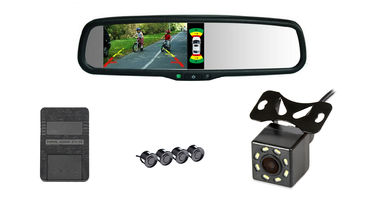 Auto 4.3" LCD Car Parking Sensor , Rear Parking Sensors Reverse Radar System